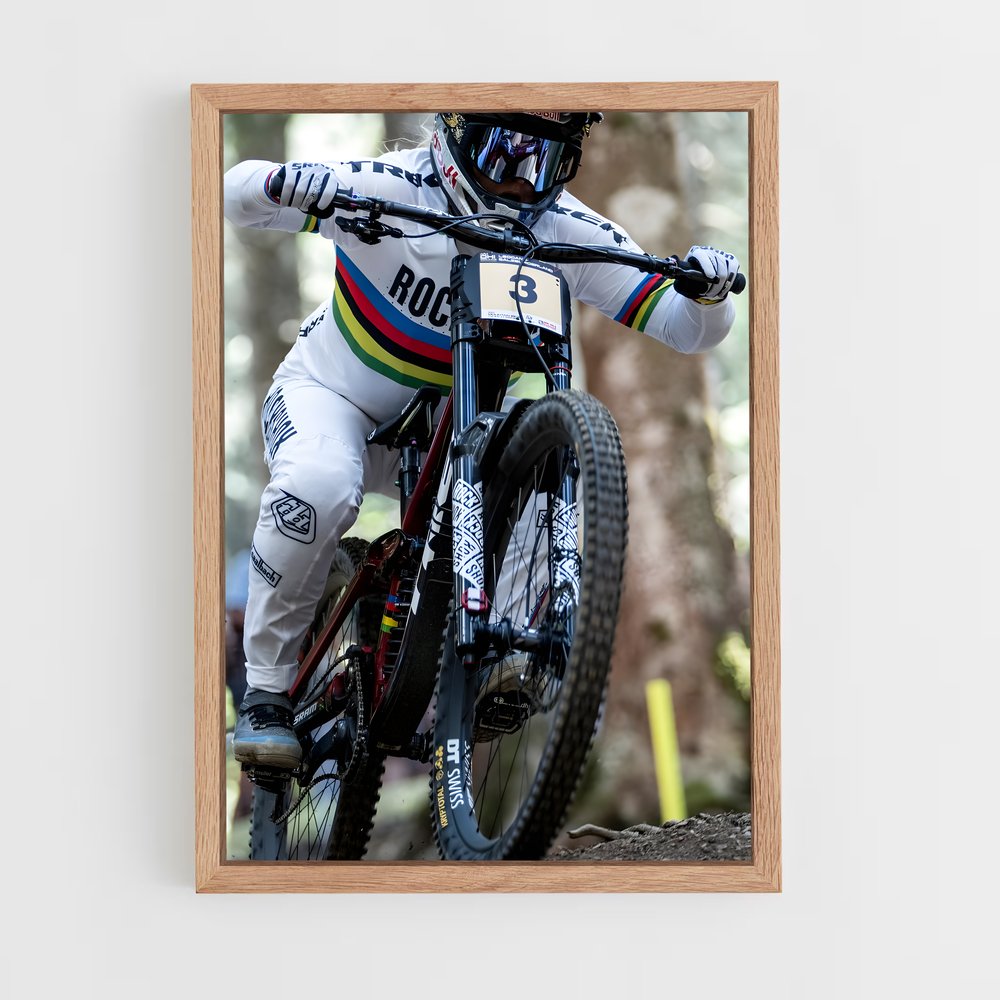 Poster Ride the Wild Trail – affiche Cyclisme (vue 4)